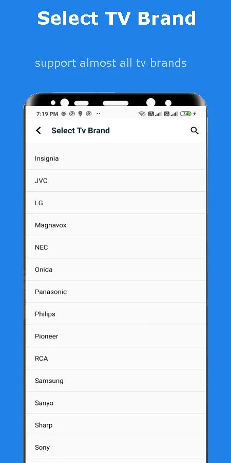 Universal Remote | TV, Fan, AC screenshot